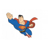 CUKROVÁ TLAČ jedlý obrázok na tortu Cukrová hmota Superman 2 + MENO TEXT