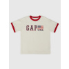 GAP Detské tričko s logom Biela XL Biela Biela