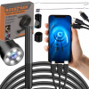 Endoskopová inšpekčná kamera 2 m Full HD pre telefón Android USB Typ-C 8 LED
