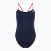 Dámske jednodielne plavky TYR Hexa Cutoutfit navy/red