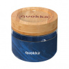 Quokka Sklenená nádoba WOOD GRAIN 500ml 40123
