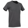 Tričko STEDMAN CLIVE CREW NECK Slate Grey sivá XL