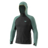 Pánska mikina Dynafit TRANSALPER POLARTEC HOODED JACKET - čierna M