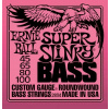 Struny na basgitaru Ernie Ball 2834 Super Slinky (ERNIE BALL 2834 STRÚNNY PRE 4-STRUNovú basgitaru 45-100)