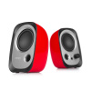 EDIFIER SADA AUDIO REPRODUKTOROV 2.0 R12U 4W AUX 3,5MM POČÍTAČOVÉ DRÔTOVÉ (R12U RED)