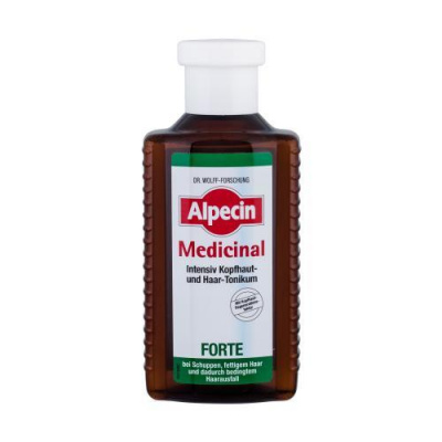 Alpecin Medicinal Forte Intensive Scalp And Hair Tonic tonikum proti mastným lupinám a vypadávaniu vlasov 200 ml unisex