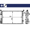 MAHLE Chladič, chlazení motoru BEHR CR 645 000S