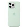 iPhone 16 Pro Max Silicone Case with MS-Aquamarine MDGY4ZM/A