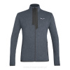 PÁNSKA LYŽIARSKÁ MIKINA SALEWA ROCCA 2 POLARLITE FLEECE BLACK OUT MELANGE 2024 L