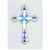 Cibulák – Svätý kríž 30,6 x 21,3 cm – originál cibuľový porcelán 1. akosť