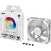ASUS ventilátor TUF GAMING TR120 ARGB, 1x120mm, bílá 90DA0093-B09000