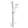 GROHE Vitalio Smartactive 130 Cube - Sprchová súprava s tyčou, 3 prúdy, chróm 26596000
