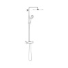 Sprchový systém s termostatickou batériou GROHE Rainshower SmartActive chróm 27968001
