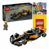 LEGO Speed Champions 76919 McLaren Formula 1 Race Car 2023 + 2 ďalšie produkty (LEGO SPEED McLaren Formula 1 2023 pretekárske auto (76919) + taška + katalóg)