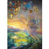 Grafika - Puzzle Josephine Wall: Hore and Preč - 1000 dielov