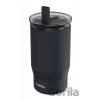 Nerezový termohrnček so slamkou Mist Black 720 ml - Quokka