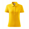 MALFINI COTTON HEAVY 216 / Dámska polokošeľa - žltá S