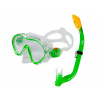 ACRA Potápačský set 2 v 1 PRE DETI, ZELENÝ, maska + šnorchel