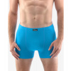 GINA pánské boxerky kratší nohavička, šité, jednobarevné Eco Bamboo 73125P - dunaj 58/60, vel. 58/60, dunaj
