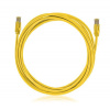 KELine Cat6A, 10Giga Patchcord STP, 6m, LSOH,žltý - KELine KEL-C6A-P-060-YE Cat6A, 10Giga Patch, 6m, žlutý