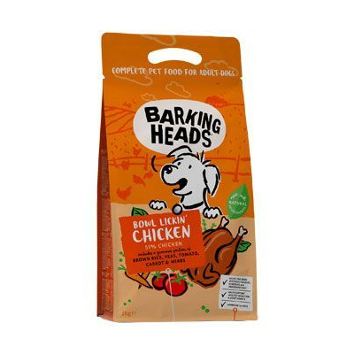 Barking Heads Granule Bowl Lickin’ Chicken 2kg