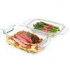 Pekáč s poklopom GrandCHEF 34 x 19 cm, sklenený