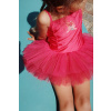 Šaty Konges Sløjd MARINA DRESS červená farba, mini, áčkový strih, KS103214 92