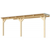WEKA Drevená záhradná pergola 672 (5,4x2,7 m)