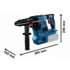 Bosch Akumulátorové vrtací kladivo s SDS plus GBH 18V-28 CF 0611921003