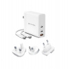 Hyper HyperJuice 140W PD 3.1 USB-C Charger With Adapters - White (HY-HJG140WW)