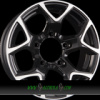GMP SJ15 5,5x15 5x139,7 ET5.00 black diamond