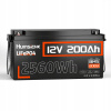 AKUMULÁTOR LiFePO4 12V 200Ah S BMS 200A ĽAHŠÍ A ODOLNEJŠÍ AKO AGM/GEL