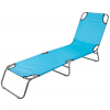 ST Leisure Equipment Lehátko PANAMA, modré, 188x55x27 cm