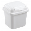 Plastový kôš na odpadky HEIDRUN 1,5l Možnosť: WHITE