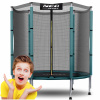 Trampolína Neo-sport so sieťou 140 cm FT 4,5 (140 cm) (Záhradná trampolína pre deti, pevná, bezpečná, 140 cm, 4,5 stôp, Neosport)