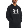 Under Armour Rival Fleece Logo Black/White XL