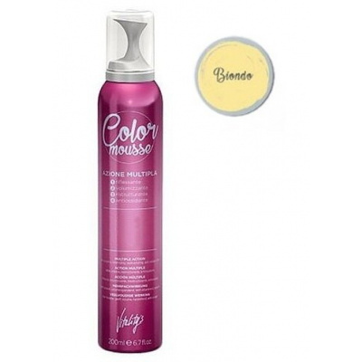 VITALITYS Color Mousse Biondi farebné penové tužidlo 200ml - svetlá blond