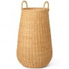 Kôš na bielizeň 80 cm, prírodný, ratan, ferm LIVING
