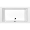 POLYSAN DEEP hlboká sprchová vanička, obdĺžnik 130x75x26cm, biela