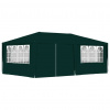 zahrada-XL Profesionálny párty stan+bočné steny 4x6 m, zelený 90 g/m² 48538