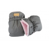 BOMIMI FLAF PREMIUM rukavice silver-pink