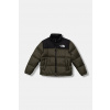 Detská páperová bunda The North Face TEEN 1996 RETRO NUPTSE JACKET NF0A8A4C21L1 zelená 124-129