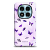 Odolný obal Mobiwear Elite Pro - Xiaomi Redmi Note 14 Pro 4G - EP77E Fialoví motýlci (Odolné pouzdro, obal kryt Mobiwear Elite Pro - maximální ochrana mobilu Xiaomi Redmi Note 14 Pro 4G, zesílené hran