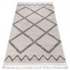 Eoshop Koberec BERBER ASILA B5970, krémovo hnědý - střapce, Maroko Shaggy (Velikost: 200x290 cm)