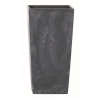 Prosperplast Kvetináč s vložkou Urbi Square 22 x 42 x 22 cm Š x V x H, antracitová/betón