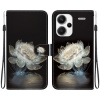 Peňaženkové puzdro Crystal Drawing na Xiaomi Redmi Note 13 Pro+ - Crystal Peony