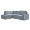 MID.YOU ROHOVÁ SEDACIA SÚPRAVA, textil, svetlosivá - Online Only obývacie izby - 001454005404