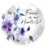 Hearts Fóliový balónik Forever in our 45 cm