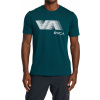 pánske tričko RVCA VA RVCA BLUR TEE Deep Sea - GTP0 L