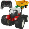 Diaľkovo Ovládaný Traktor Ťahač 1:24 s Prívesom na Diaľkové Ovládanie Stator Z1017